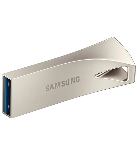 Флешка USB 64Gb USB Drive USB 3.1 Samsung BAR Plus (up to 300Mb/s) (MUF-64BE3/APC) серебристый