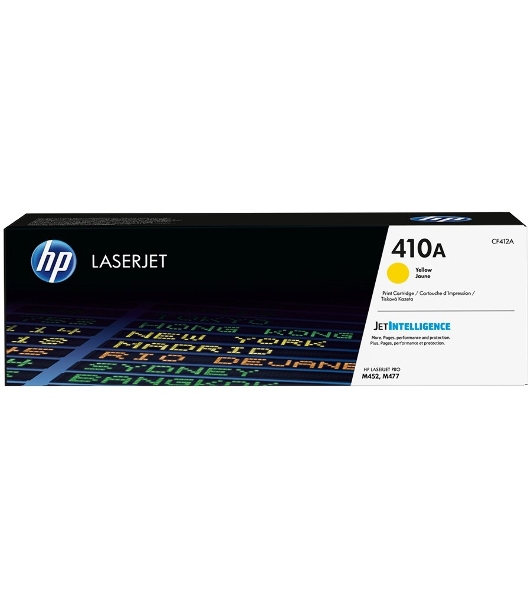Картридж лазерный HP 410A CF412A желтый для LJ Pro M477fdn/M477fdw/M477fnw/M452dn/M452nw 2300 стр.