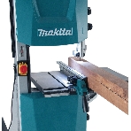 Пила Makita LB1200F ленточная [LB1200F] 900Вт,400\800м\мин,рез-165х305мм,81.2кг,кор,стол на ножках,подсв,угл направляющая+5полотен, фото 1