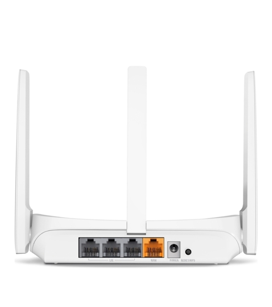 Маршрутизатор Mercusys MW305R Wi-Fi роутер 300 Мбит/с 2,4 ГГц, 1 порт WAN 10/100 Мбит/с + 4 порта LAN 10/100 Мбит/с, 2 фиксированные антенны