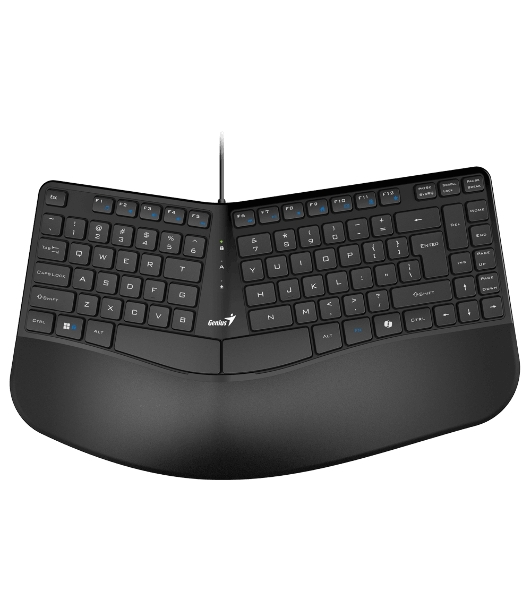 Клавиатура проводная Genius Ergo KB-700, черный, USB, 104 клавиши 31310053402
