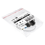 Модуль-вставка Keystone Jack RJ-45 ExeGate KJ-8P8C-U-C6-180-TL (Кат.6, неэкранированная, 180 градусов, IDC Toolless (без инструмента)), фото 1
