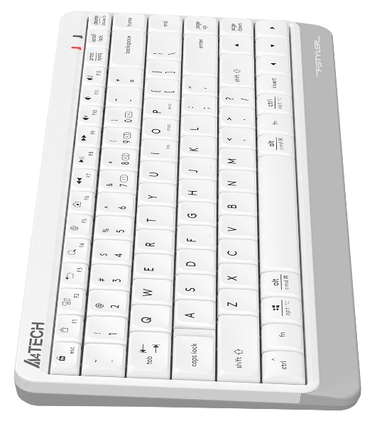 Клавиатура беспроводная A4Tech Fstyler FBK11 USB, Bluetooth/Радиоканал, белый/серый