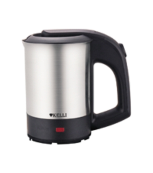 Чайник электрический Kelli KL-1408 0,5л, нержавейка, 1000 Вт