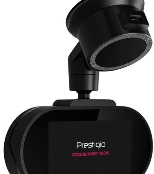 Видеорегистратор Prestigio RoadRunner 460W, 2560x1440, 3', Wi-Fi, G-сенсор, датчик движения