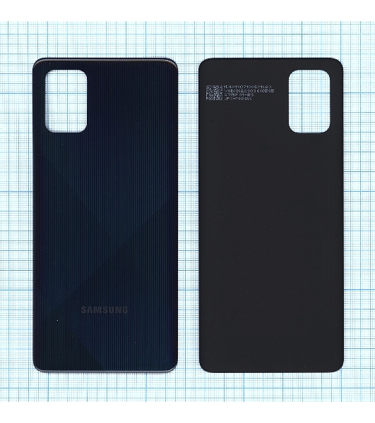 Задняя крышка для Samsung A715F Galaxy A71 (2019) черный