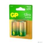 Алкалиновые батарейки GP Ultra Alkaline G-Tech 14А типоразмера C - 2 шт. на блистере, фото 1