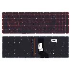 Клавиатура для ноутбука Acer Aspire VN7-593G черная с красной подсветкой, фото3