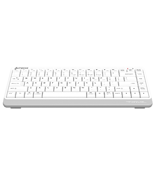 Клавиатура беспроводная A4Tech Fstyler FBK11 USB, Bluetooth/Радиоканал, белый/серый