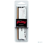 Оперативная память Kingston Fury Beast Expo, DDR5, 16Gb (1x16 GB), 6400 MHz, CL32, DIMM, радиатор, белый, фото 1