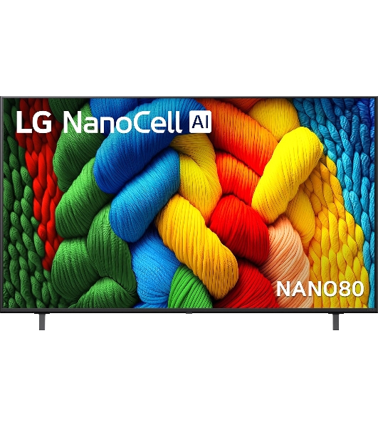 Телевизор LG 65' 65NANO80A6B/ARUG синяя сажа LED 4K UHD 60Hz Smart TV 2GB/8GB