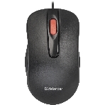 Мышь проводная Defender Point MM-756 черный, 1000 dpi, USB, кнопки - 3, фото7