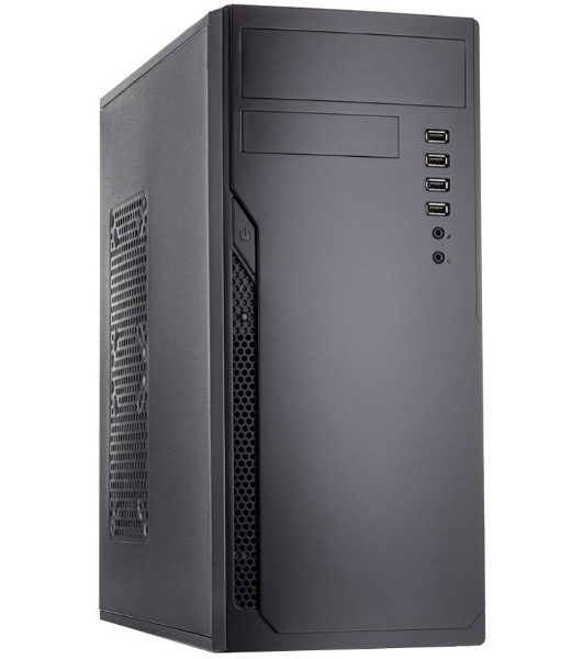 Компьютерный корпус c блоком питания 450 Ватт Case Foxline FL-301, ATX