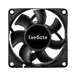 Вентилятор для корпуса ExeGate ExtraPower EP07025S3P черный, 70 мм, 4800 об/мин, 46.2 дБ, 3 pin, фото3