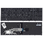 Клавиатура для ноутбука HP ZBook 15 G3 17 G3 черная с подсветкой с указателем, фото3