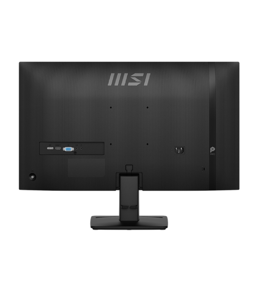 Монитор 27' MSI PRO MP275 E2 IPS 1920x1080, 120 Гц, 4 мс (1 мс MPRT), 16:9, 300 кд/м², VGA, HDMI 2.0, DP 1.2a, 3.5 Jack, динамики (2×2 Вт), Adaptive-Sync, черный