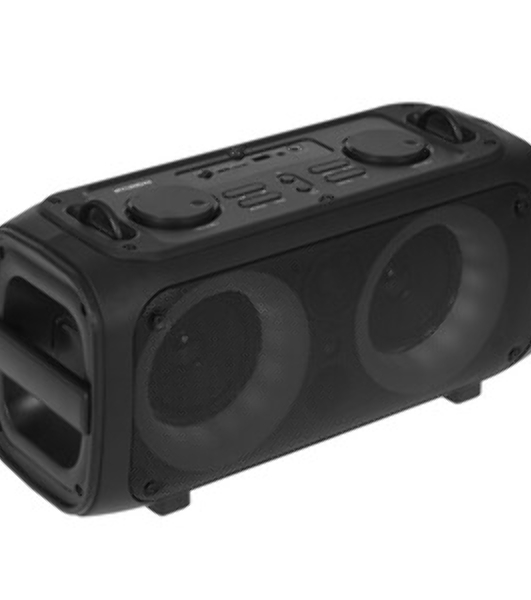Колонка портативная Hyundai H-PS1030 черный/черный 40 Вт 2.0 BT 10м 3600mAh
