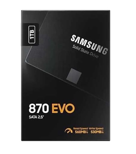 Накопитель SSD Samsung 1Tb 870 EVO Series MZ-77E1T0B/EU
