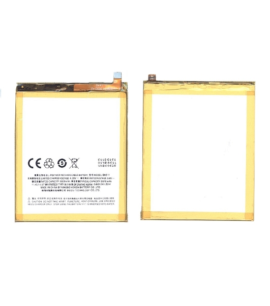 Аккумуляторная батарея BA611 для MeiZu M5, Meilan M5 3000mAh/11.55Wh 3,85V