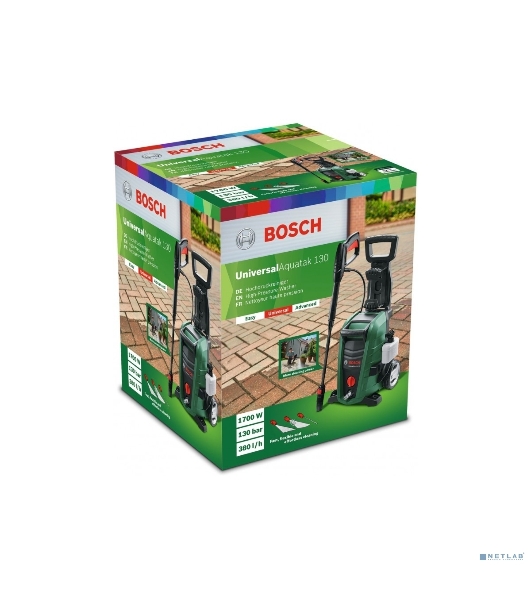 Очиститель высокого давления Bosch UniversalAquatak 130 (06008A7B00) 1.7кВт, 130бар, 380л/ч