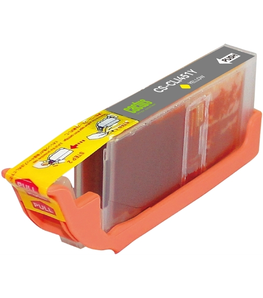 Картридж струйный Cactus CS-CLI451Y желтый (10.2 мл) для Canon MG 6340/5440/IP7240