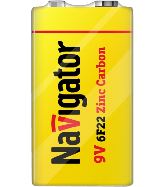Элемент питания солевой Navigator NBT-NS-6F22-SH1 (шринка 1шт)