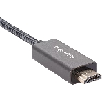 Кабель DisplayPort M-> HDMI M 4K@60Hz 1.8m Telecom,оплетка (TA561M-1.8M), фото5