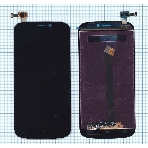 Дисплей для Micromax A300 Canvas Gold черный, фото2