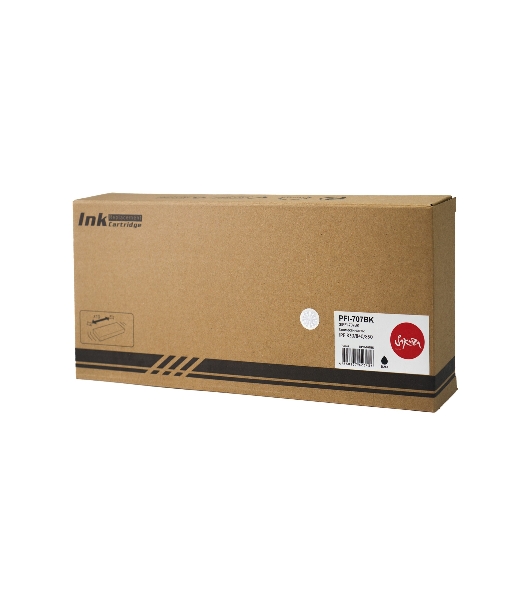 Картридж струйный Sakura 9821B001 (PFI-707BK) для Canon, черный, 700 мл.