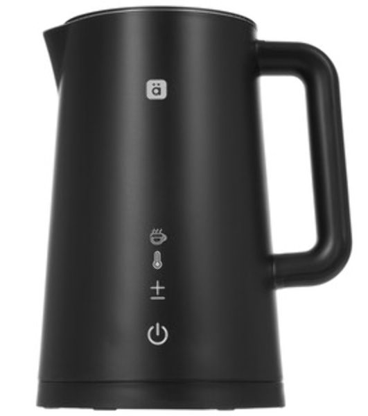 Чайник электрический Halsa HLS-K-103 WiFi умный пластиковый, черный