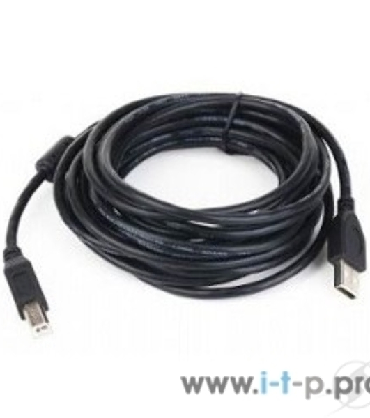 Кабель Gembird USB 2.0 PRO для соед. 1.8м AM/BM позол.конт., фер.кол., пакет