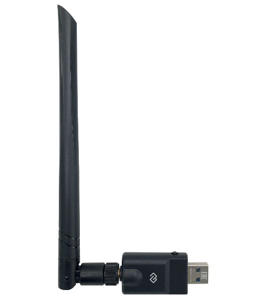 Сетевой адаптер WiFi + Bluetooth Digma DWA-BT5-AC1300E AC1300 USB 3.0 (ант.внеш.съем) 1ант. (упак.:1шт)