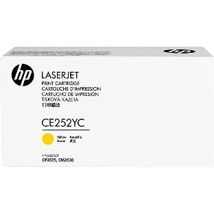 Картридж лазерный контрактный HP Contractual Yellow Optimized Original LaserJet Toner Cartridge (CE252YC)