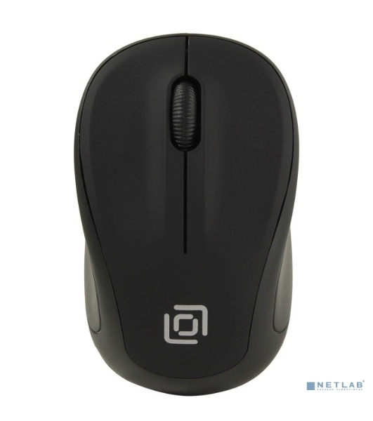 Мышь беспроводная Oklick 665MW черный, 1000 dpi, радиоканал, USB, кнопки - 3