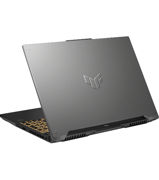Ноутбук ASUS TUF F16 FX607VU-RL061 серый 90NR0N06-M002T0 16' (1920x1200 (матовый, 144Hz) IPS)/Intel Core 5 210H(2.2Ghz)/16384Mb/512PCISSDGb/noDVD/Ext:nVidia GeForce RTX 4050(6144Mb)/Cam/BT/WiFi/56WHr/war 1y/2.2kg/DOS