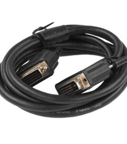 Кабель DVI-D dual link Cablexpert CC-DVI2L-BK-6, 25M/25M, 1.8м, CCS, черный, экран, феррит.кольца, пакет