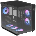 Компьютерный корпус Ocypus Iota C70 BK ARGB ATX/win/black/6 ARGB fans/no PSU/Tempered Glass, фото10