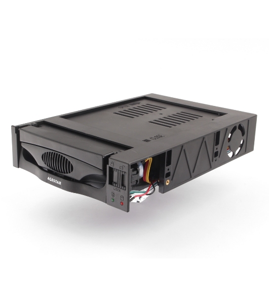 Салазки Mobile rack 3,5' SATA I/II/III AgeStar SR3P-SW-1F черный