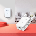 Комплект гигабитных Wi-Fi адаптеров Mercusys Powerline AV1000 Powerline kit with 300Mbps Wi-Fi, plug and play, up to 300 meters over an existing electrical circuit, the kit includes a MP510 and a MP500., фото4