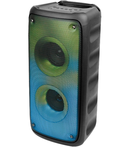 Минисистема Hyundai H-MC1230 черный 40Вт FM USB BT micro SD