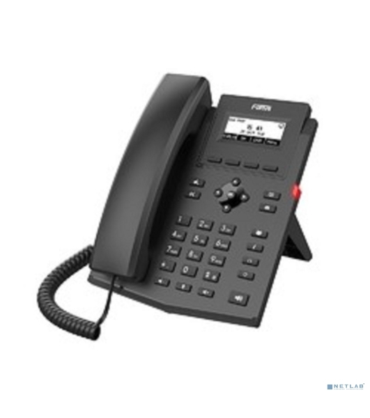 Телефон IP Fanvil X301W c б/п черный