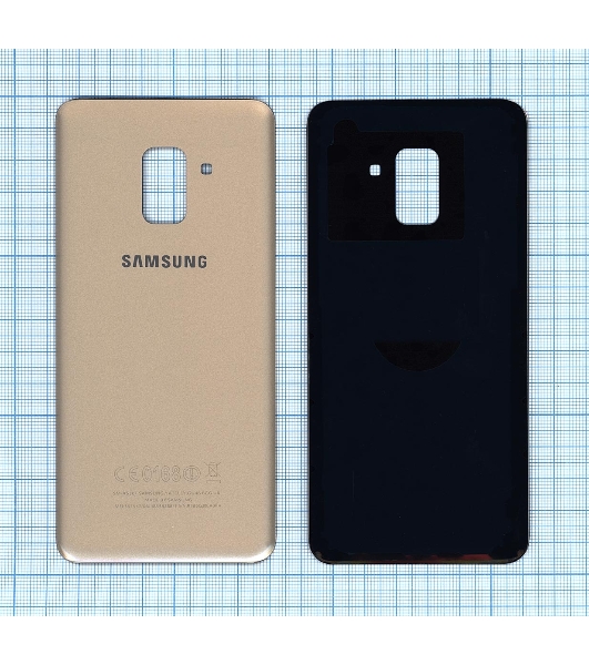 Задняя крышка для Samsung Galaxy A8 (2018) SM-A530F золотой