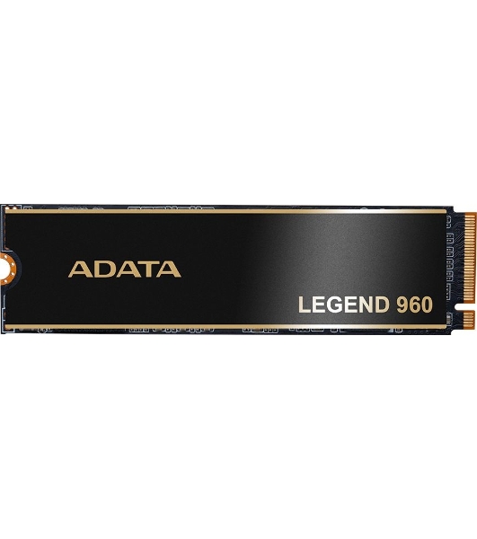 Накопитель SSD ADATA LEGEND 960, 1Tb, PCIe 4.0 x4, M.2 2280, NVMe, R/W 7400/6000, с радиатором