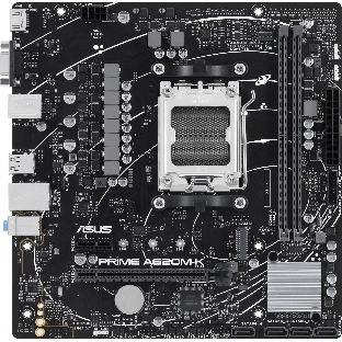 Материнская плата ASUS PRIME A620M-K, AM5, AMD A620, 2xDDR5, 4xSATA, 1xM.2, 1xPCI-E 4.0 x16, 1xPCI-E x1, 1xHDMI, 1xVGA, 1x 1Gb LAN, 4xUSB-A 3.2 Gen 1, 2xUSB-A 2.0, 3x3.5 мм, 7.1, Micro-ATX
