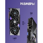 Видеокарта MSI RTX 5080 GAMING TRIO OC 16Gb GDDR7 256bit 3xDP HDMI 3FAN RTL, фото12