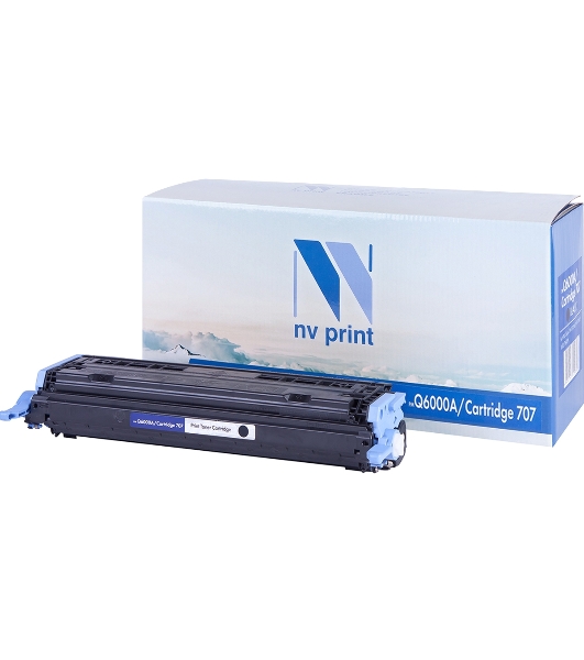 Картридж лазерный NVPrint совместимый HP Q6000A/Can707 черный для LJ Color CM1015MFP/1017MFP/1600/2600N (2500k)
