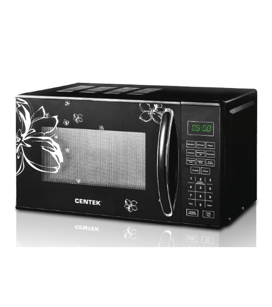 Микроволновая печь Centek CT-1579 черный, 20 л, 700 Вт, переключатели - сенсор