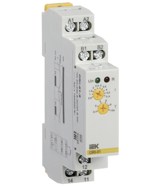 Реле тока ORI 0.5-5А 24-240В AC/24В DC IEK ORI-01-5