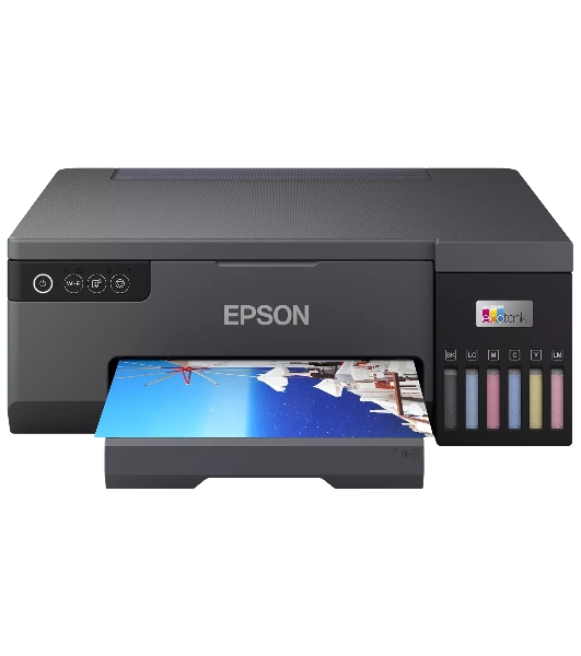 Принтер струйный Epson L8050 (C11CK37405/C11CK37402/C11CK37504/C11CK37507/C11CK37506), A4, цветное, печ. до 8 стр/мин., 1440 x 5760 dpi, USB, Wi-Fi