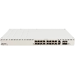 Коммутатор MikroTik CRS320-8P-8B-4S+RM Cloud Router Switch with dual-core 800 MHz CPU, 256 MB RAM, 98DX226S switch chip, 17 x Gigabit Eth ports (8 x 802.3af/at, 8 x 802.3bt PoE-out), 4 x 10G SFP+ ports, RouterOS L5, 1U rackmount enclosure, 600W PSU, фото20